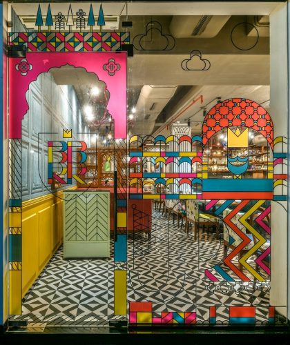 A Restaurant Interior with Essence of Rajasthan | Minnie Bhatt Designs ...
