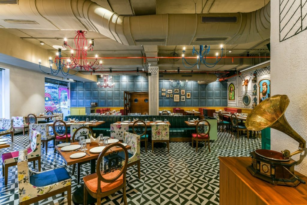 A Restaurant Interior with Essence of Rajasthan | Minnie Bhatt Designs ...