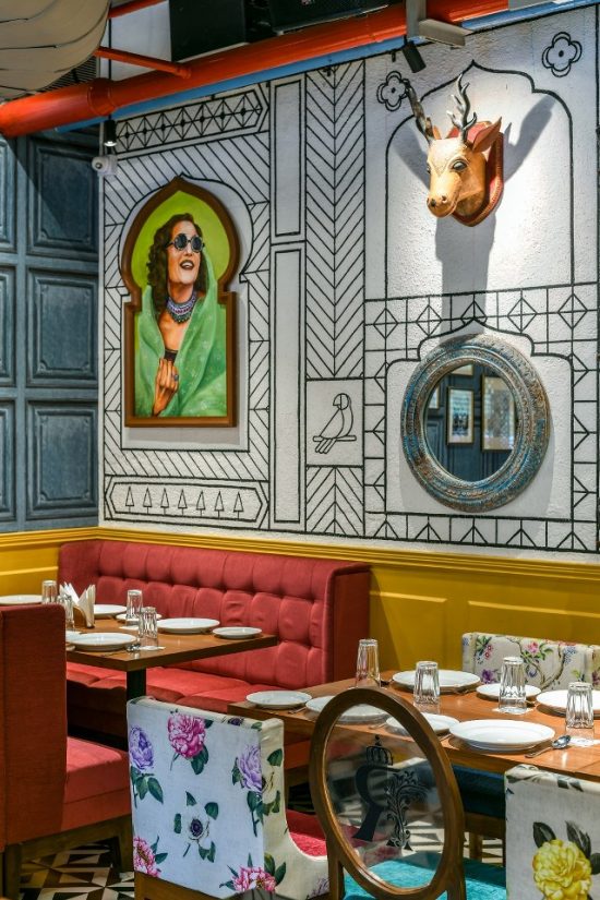 A Restaurant Interior with Essence of Rajasthan | Minnie Bhatt Designs ...