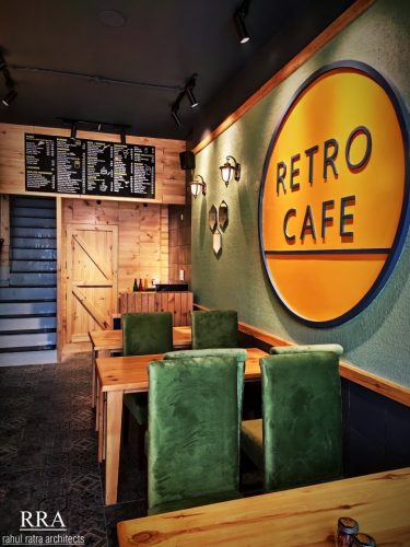 Retro Cafe | Rahul Ratra Architects - The Architects Diary