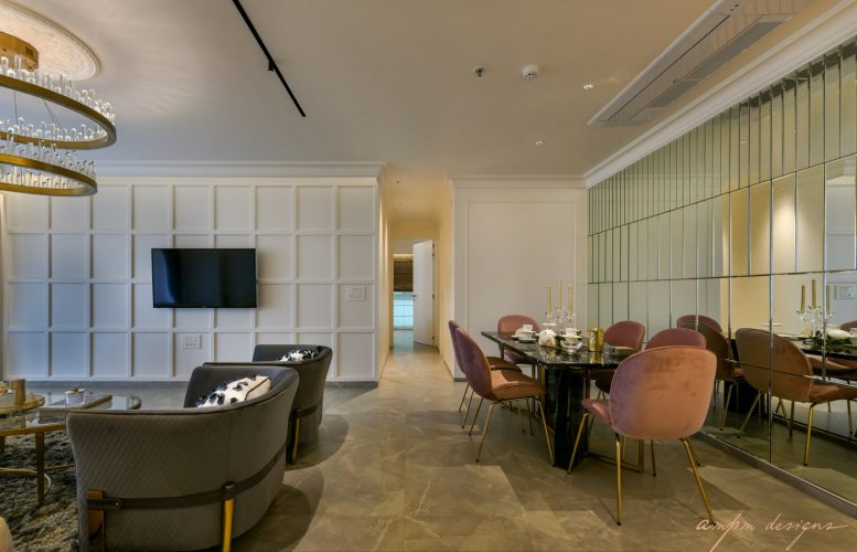 Apartment Interior Adding Classic Moldings To Modern Life | Ampm ...
