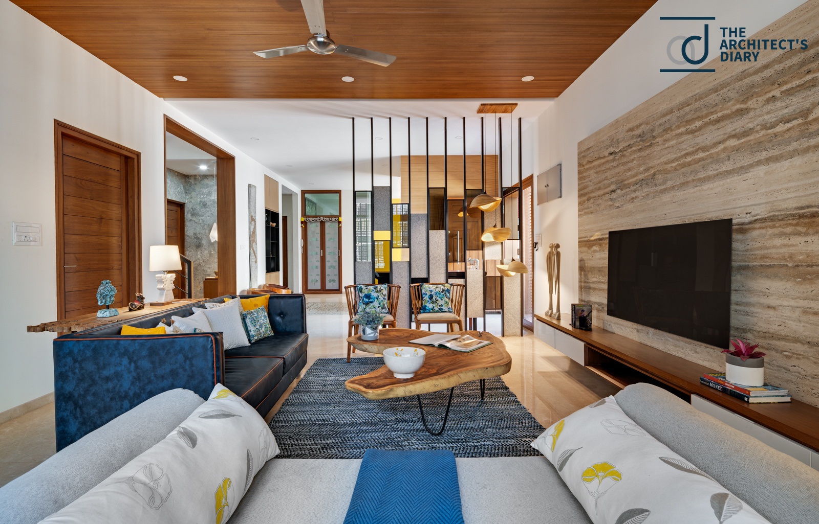 Contemporary Indian House in Indore | Aarambh Design Studio - The