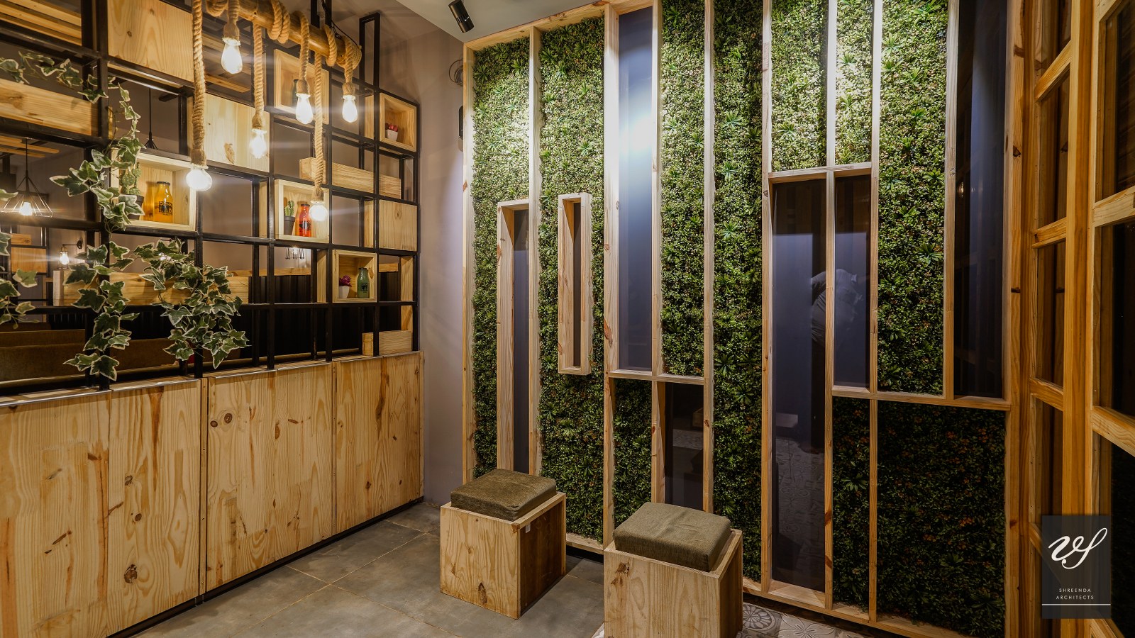 DRNK Lab Cafe Fusion Of Contemporary And Rustic Trends Shreenda