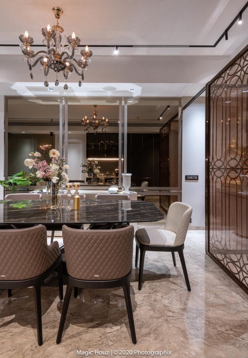 Apartment Interior Themed On Eclectic & Modern Classic | Magic Houz ...