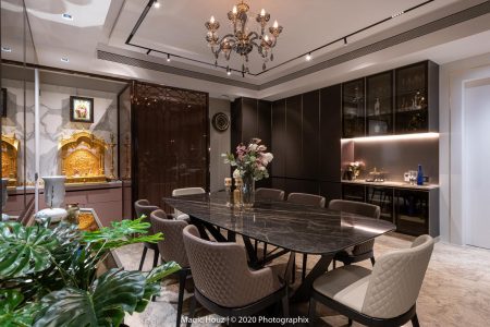 Apartment Interior Themed On Eclectic & Modern Classic | Magic Houz ...