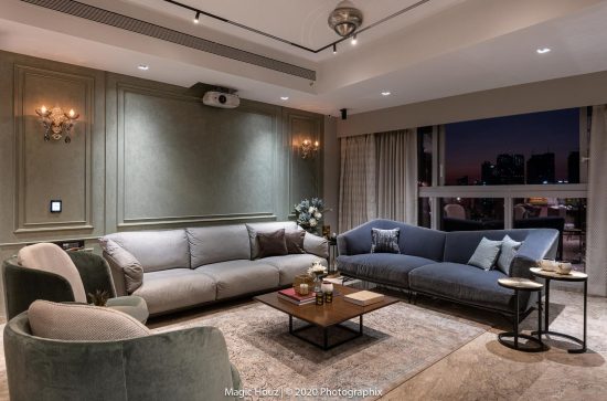 Apartment Interior Themed On Eclectic & Modern Classic | Magic Houz ...