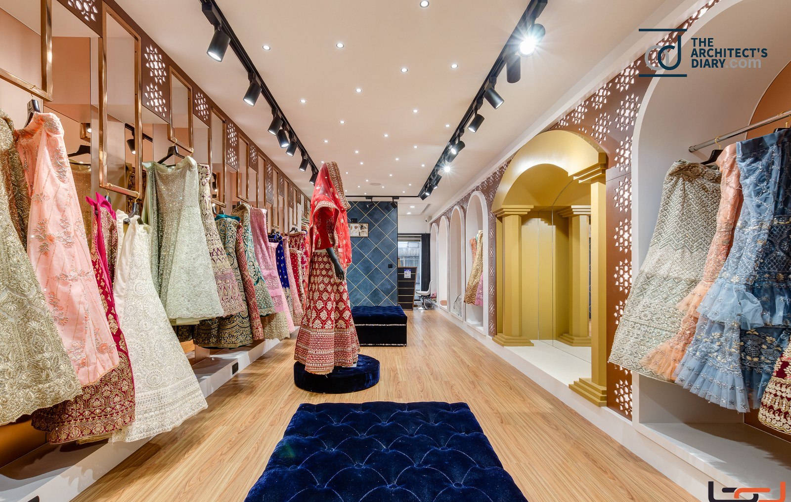 Modern Ethical Bridal Wear Showroom Interior Bondstudio Architects