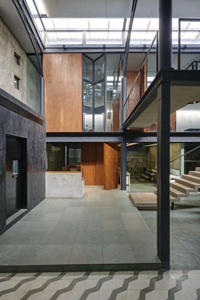 Synergy Lifestyles Offices Crafted With Concrete and Steel | SJK ...