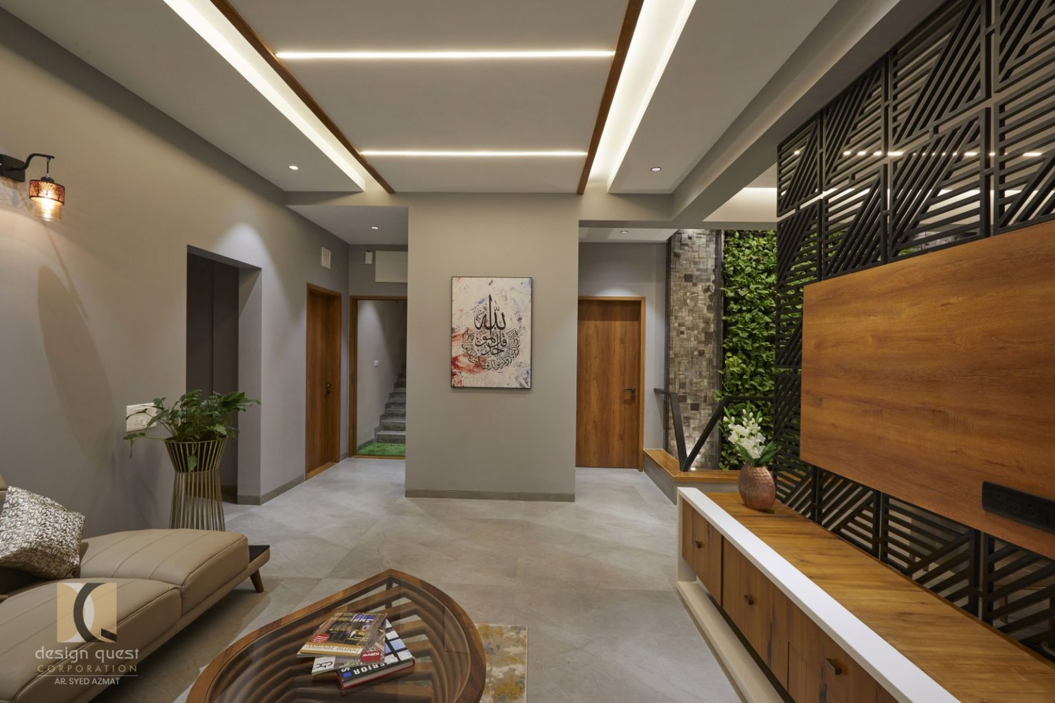 Bungalow Interior With Simple Material And Colour Palette | Design ...