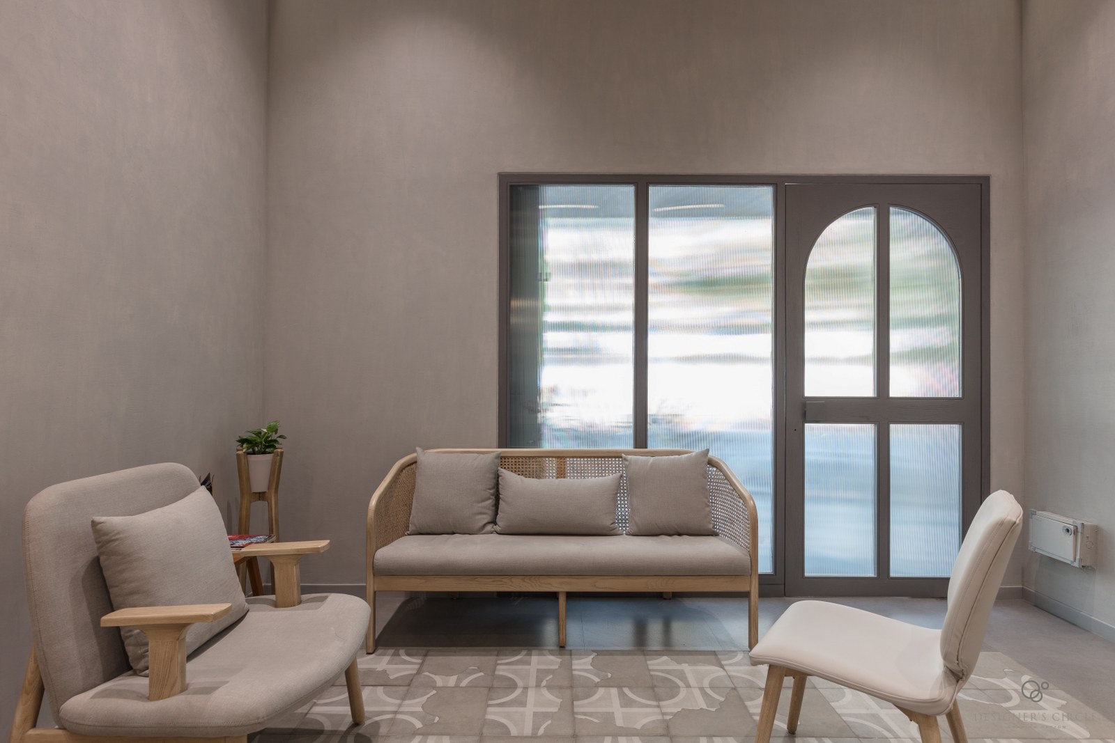 The Spotlight Salon Interiors Designed With Neutral Palette And Nature