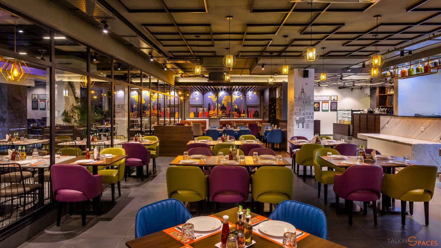 Restaurant Interior Reflecting Mood Of The Italian Style | Talking ...