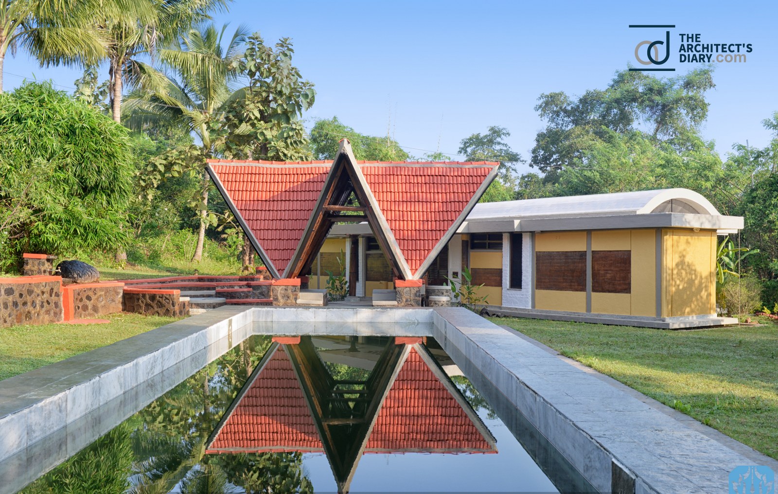 Farm House In Mumbai Responds To Its Context And Ecology | The ...
