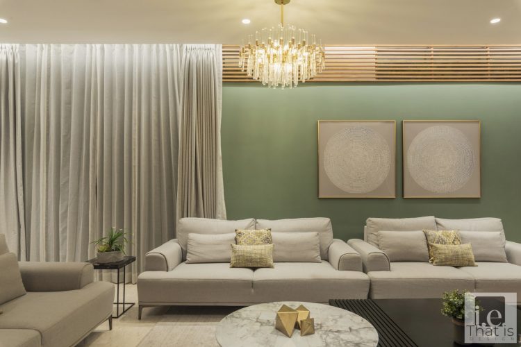 The Equipoise of Earthy and Opulence Villa Interior | I.E- Design - The ...