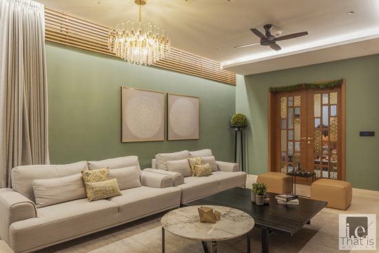 The Equipoise of Earthy and Opulence Villa Interior | I.E- Design - The ...