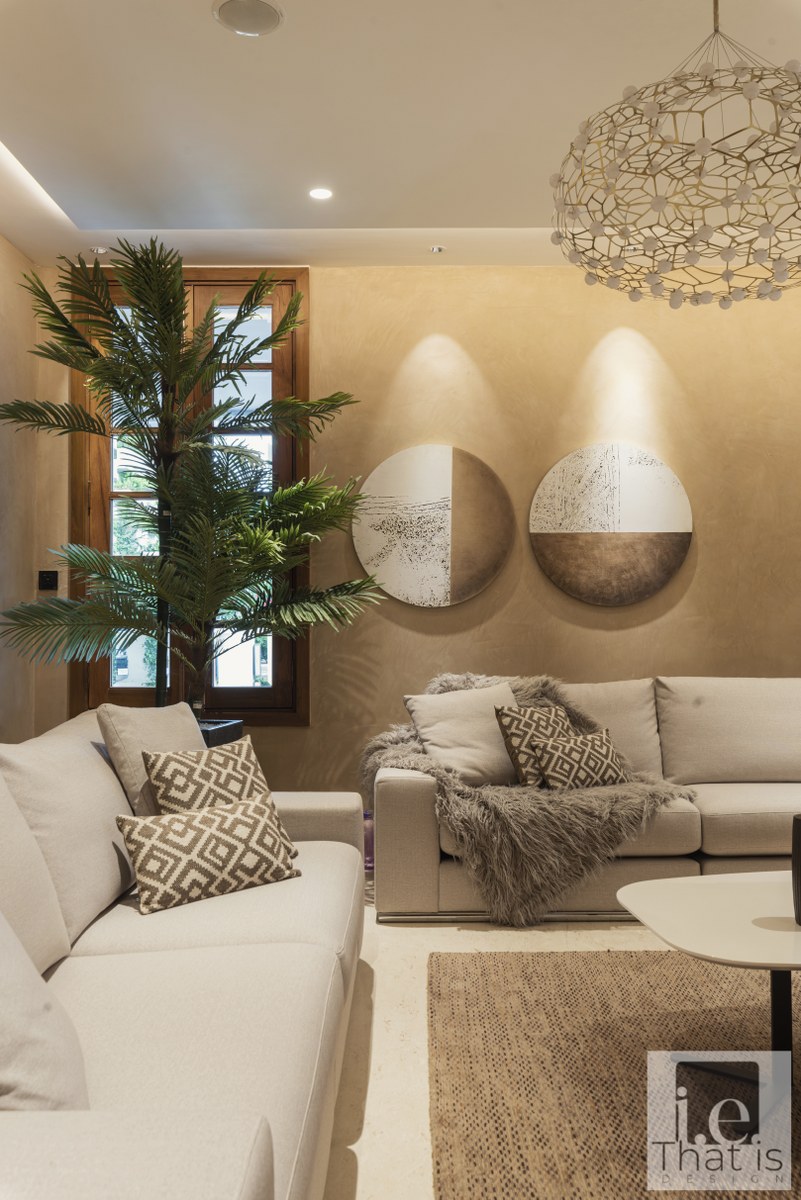 The Equipoise of Earthy and Opulence Villa Interior | I.E- Design - The ...