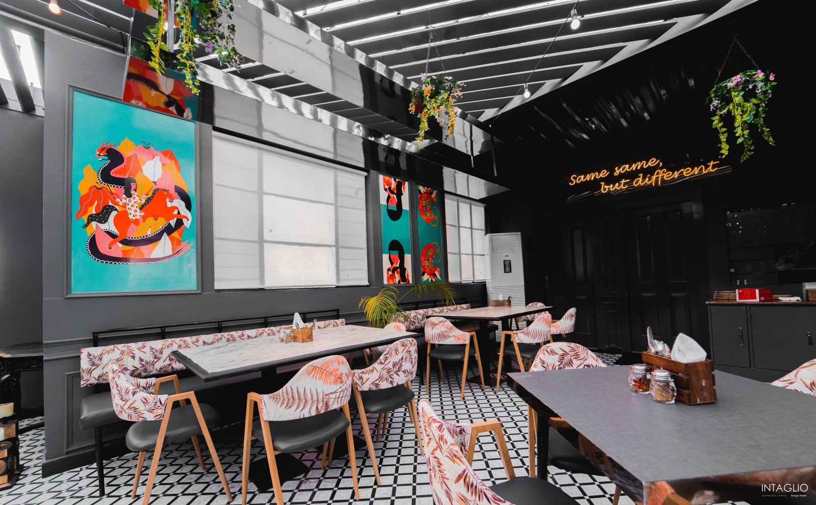 Terrace Restaurant With Fresh And Tropical Vibe | Intaglio Design ...