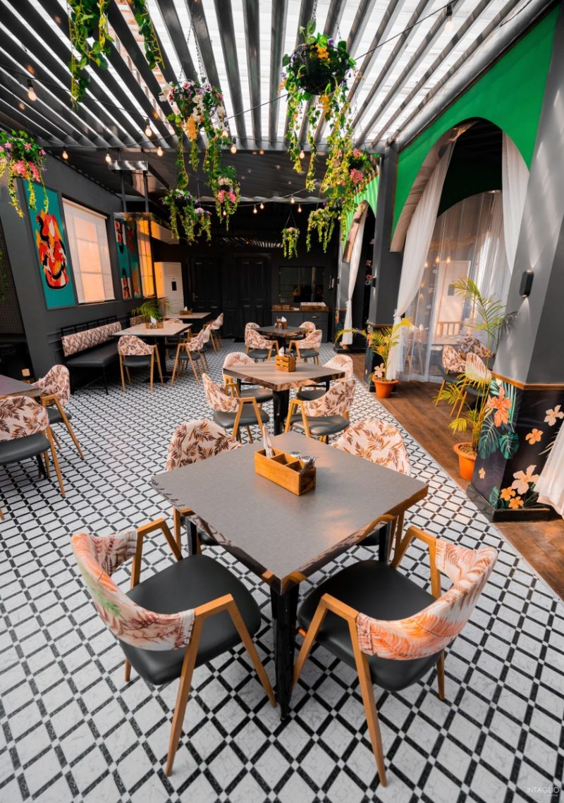 Terrace Restaurant With Fresh And Tropical Vibe | Intaglio Design ...