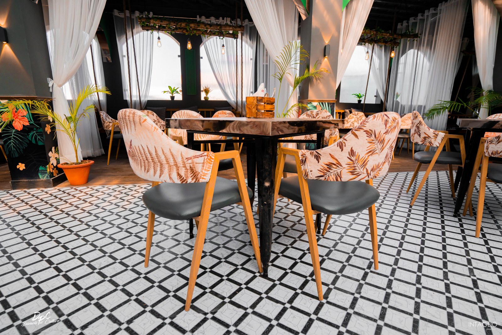 Terrace Restaurant With Fresh And Tropical Vibe | Intaglio Design ...