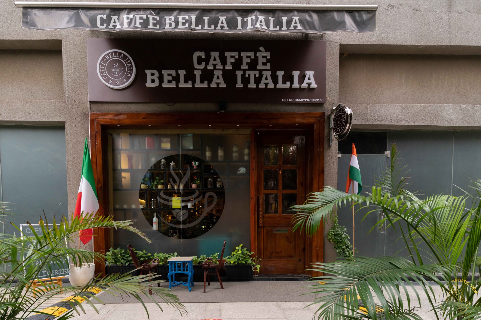 An Aesthetic Italian Cafe With vibrant community Experience Artistic