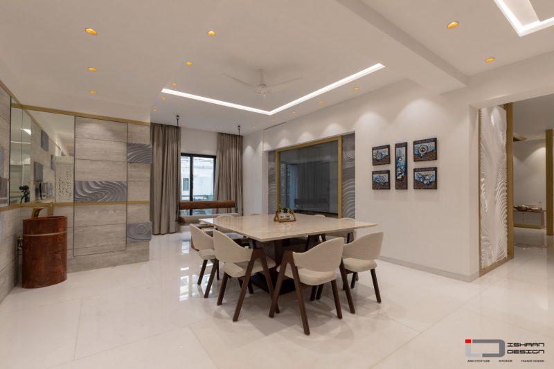 Suave Luxurious 4BHK Haven In Surat | Ishaan Design - The Architects Diary