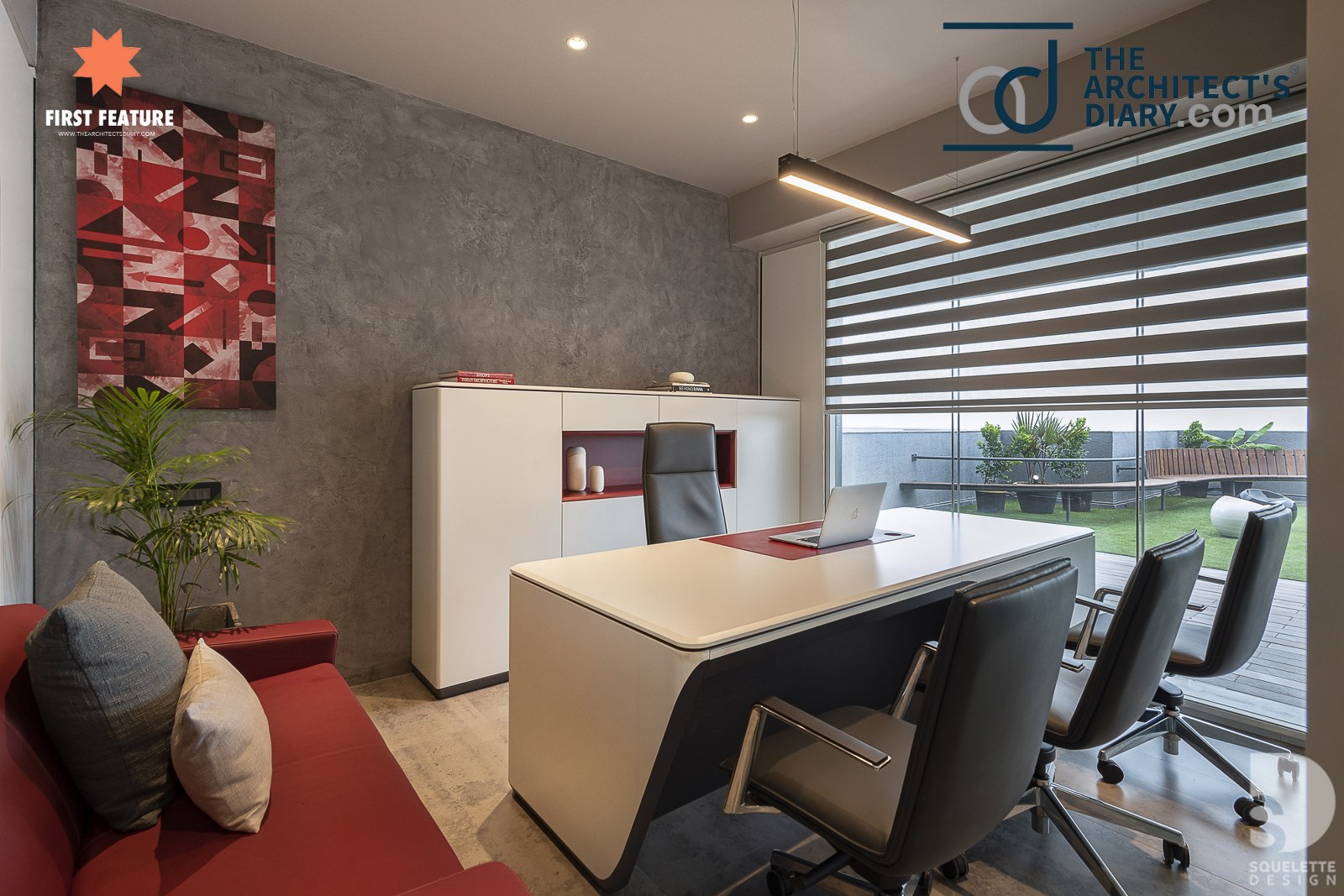 A Small Corporate Office Design - Transforming Through