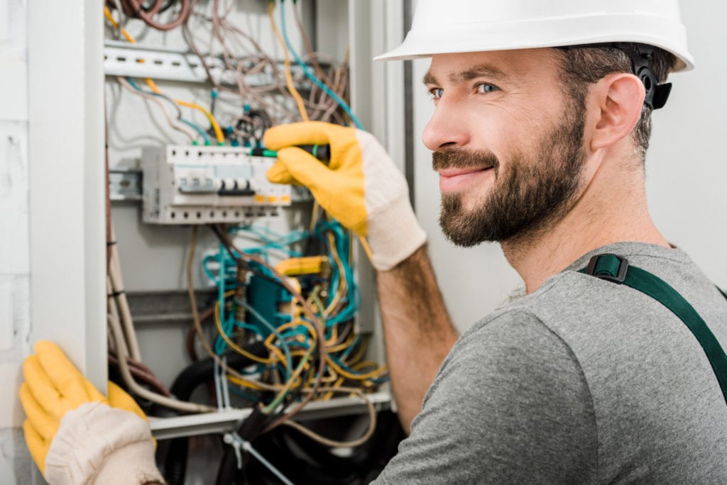 Electrician At Work