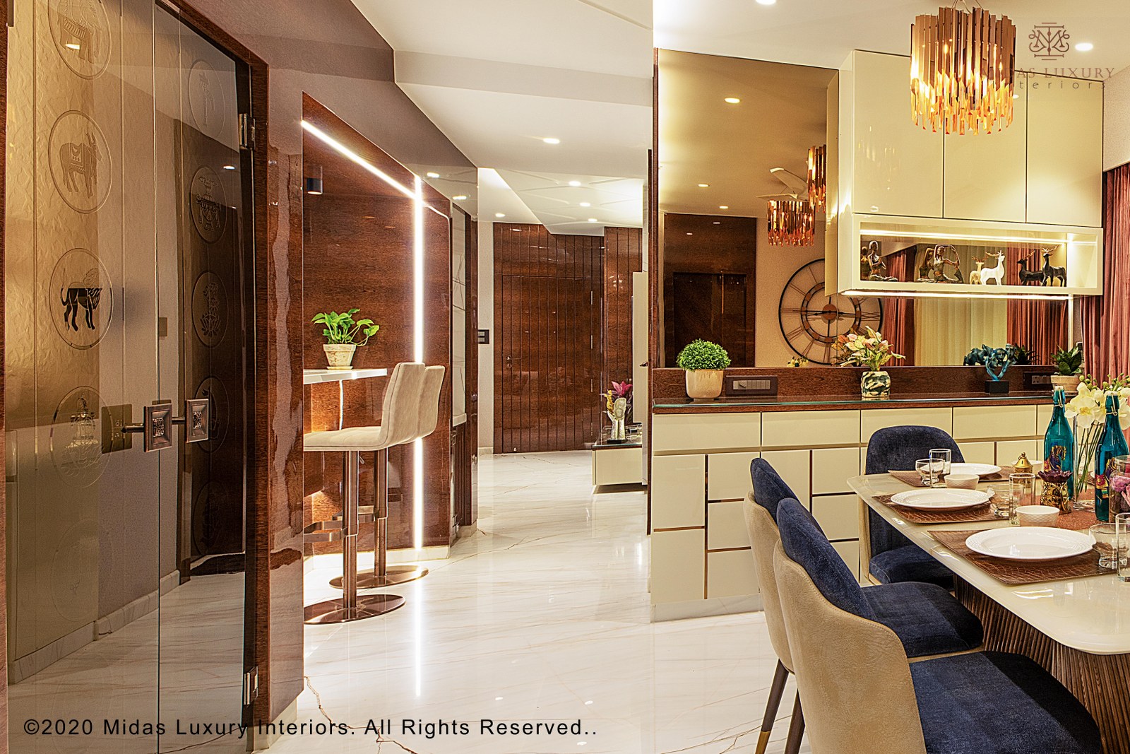A House Interior With A Pleasing Palette And Sundry Mix Of Style ...