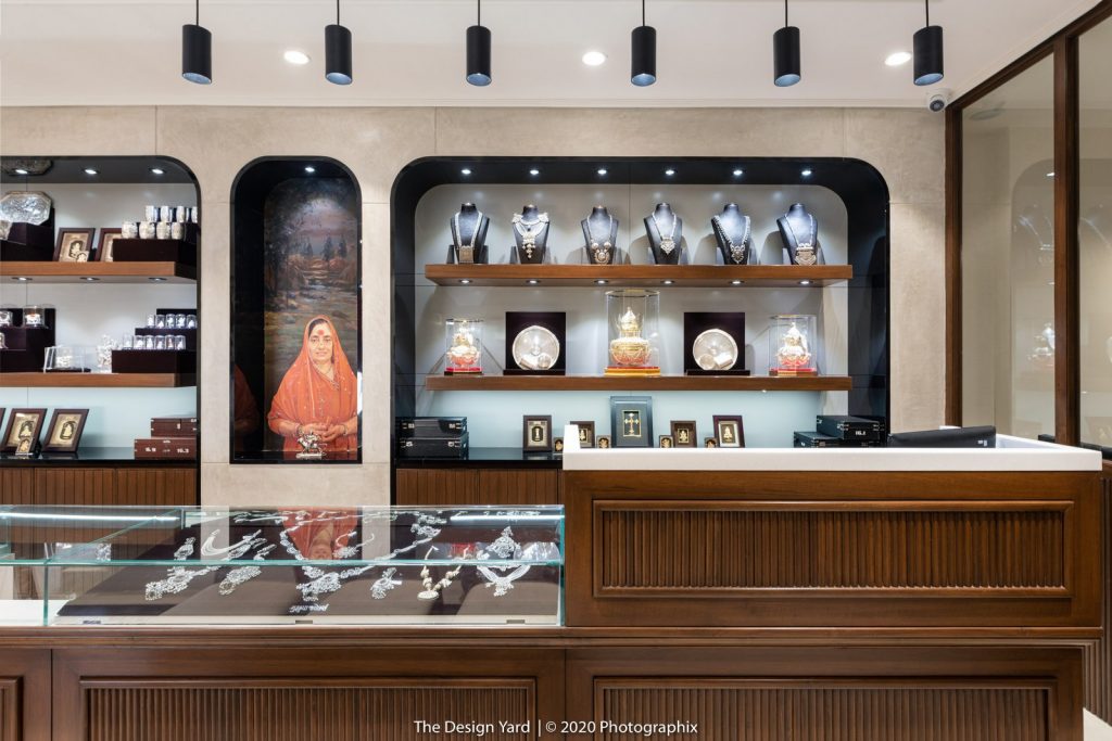 Jewellery showroom Design Enhanced Through The Idea Of Minimalist Luxury | The Design Yard - The Architects Diary