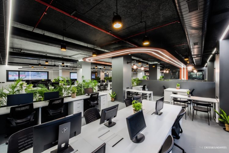 Office Interior With A Raw, Edgy Yet Welcoming Design Language | The ...
