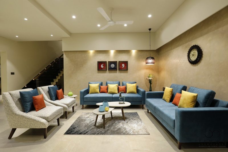 Modern Residence With Ethnic-Contemporary Interiors | Jihan Associates ...