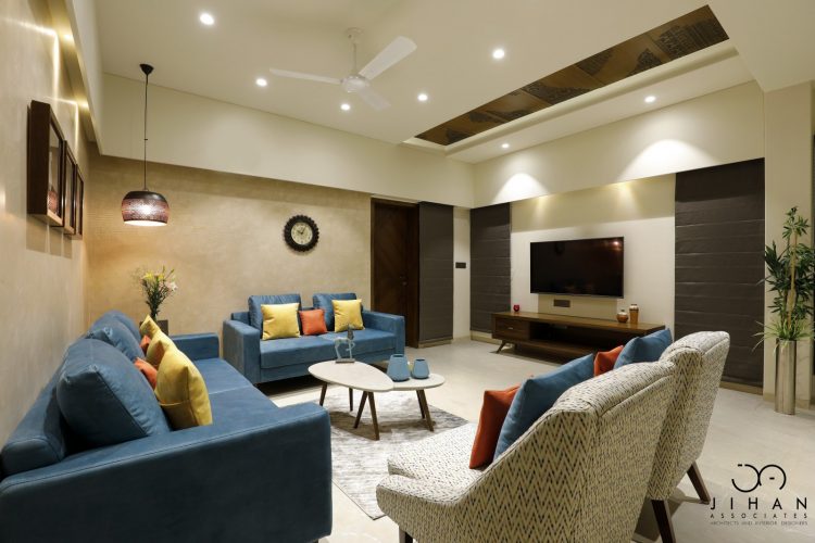 Modern Residence With Ethnic-Contemporary Interiors | Jihan Associates ...