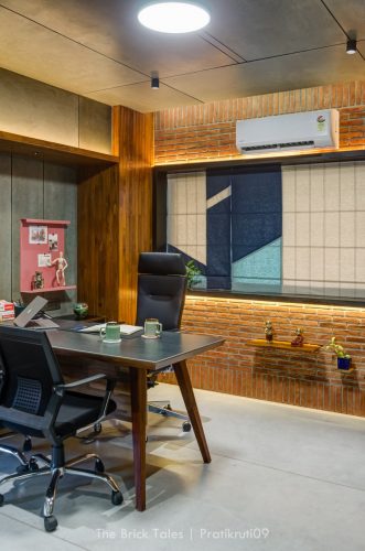 Office Interiors Covered In A Warm Palette With Sumptuous Feel | The ...