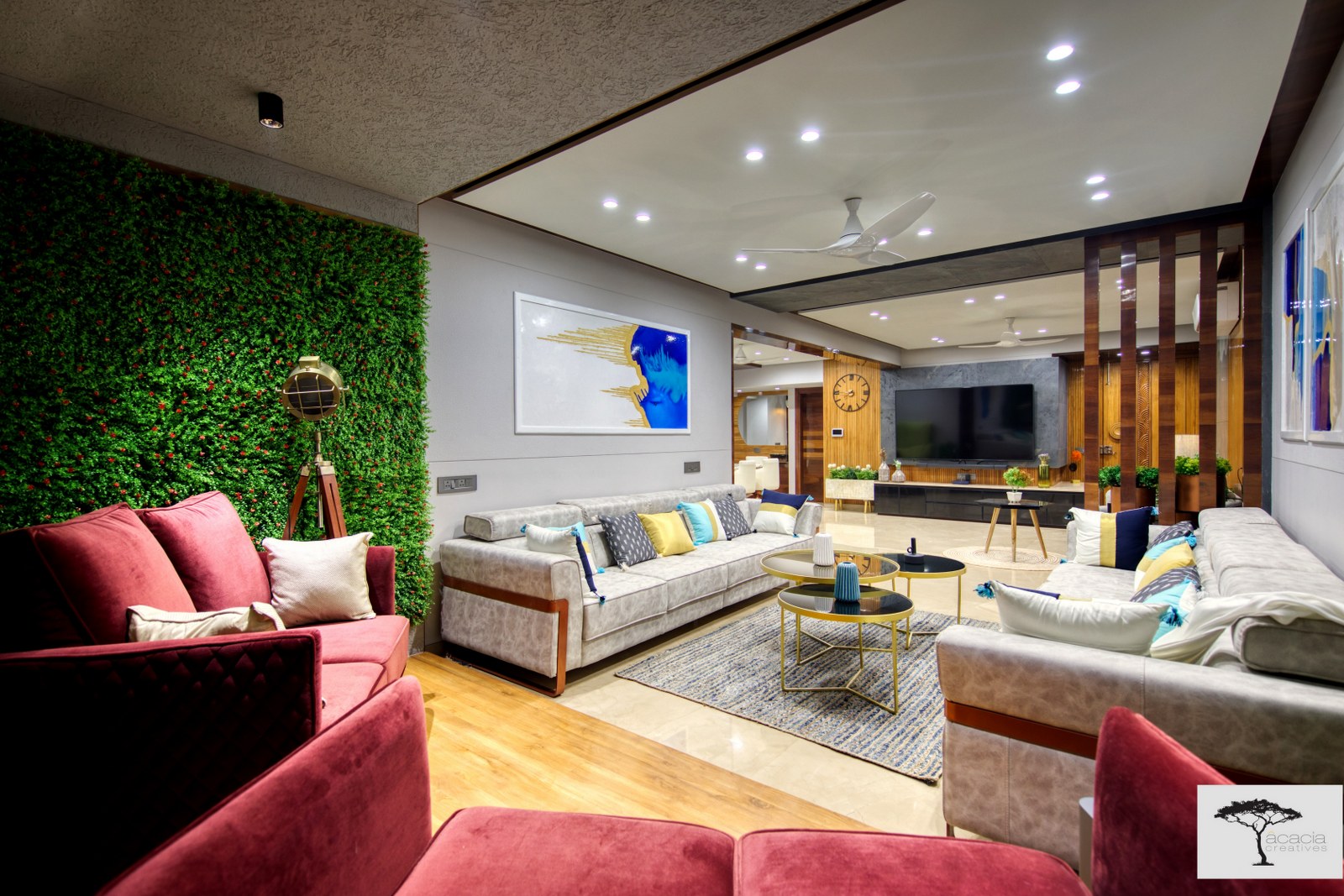 A Contemporary, Innovative, And Valiant Apartment With Enhanced Styling Acacia creatives The