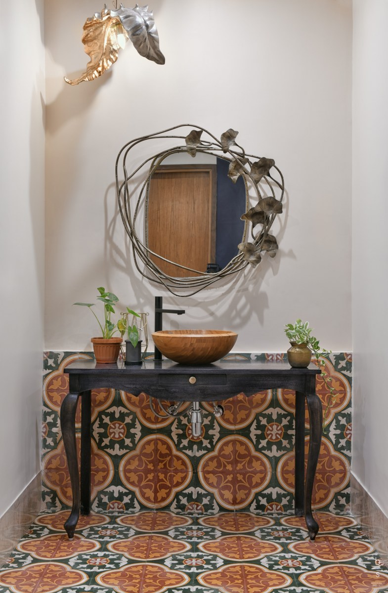 A Home Interior Replete With Colour And Materiality | Beyond Spaces ...