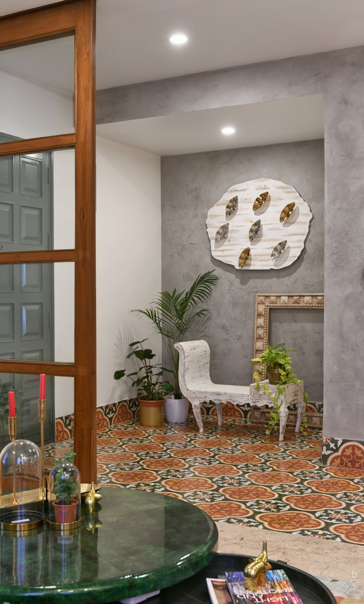 A Home Interior Replete With Colour And Materiality | Beyond Spaces ...