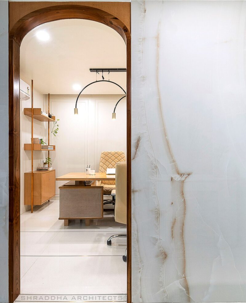 The Arched Insight: A Bijou Workspace | Shraddha Architects - The ...