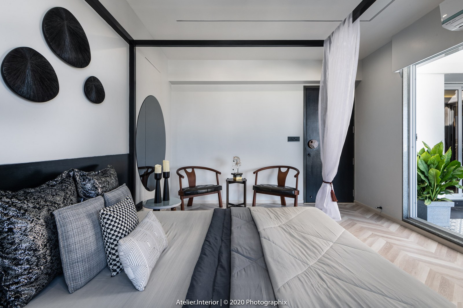3BHK Apartment With Variety Of Stylistic Directions | Atelier Interior ...