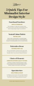 5 Quick Tips For Minimalist Interior Design Style - The Architects Diary