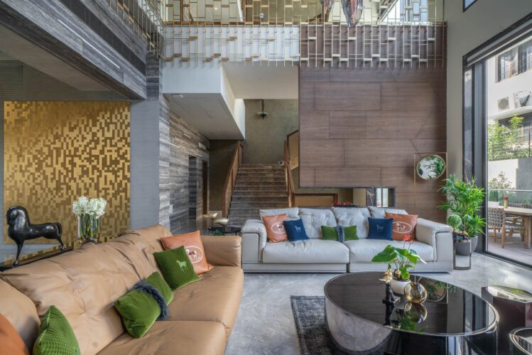 Beautiful view of Green Penthouse Apartment Design