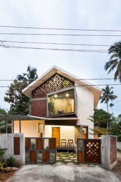 Residence Evoking a Bohemian Aesthetic Essence : House Dyuthi | Tales ...