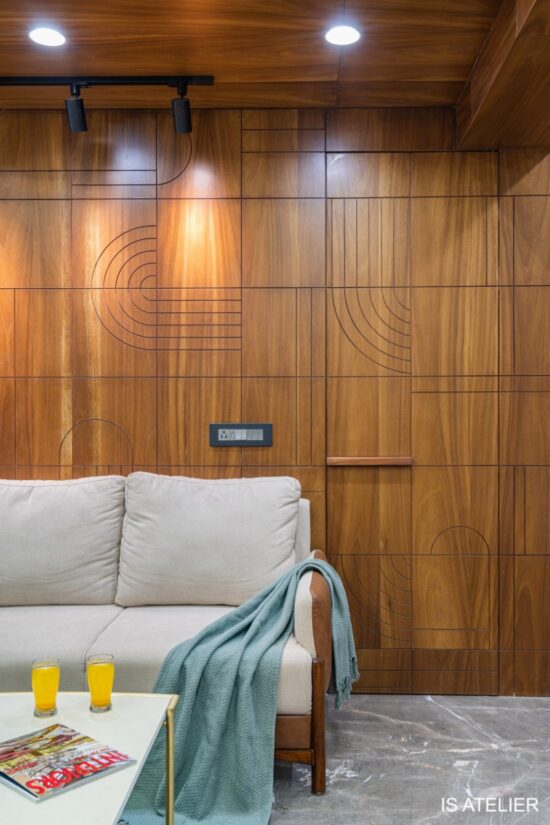 4-Bedroom Apartment : A Home with Earthy and Fresh Tones | IS Atelier ...