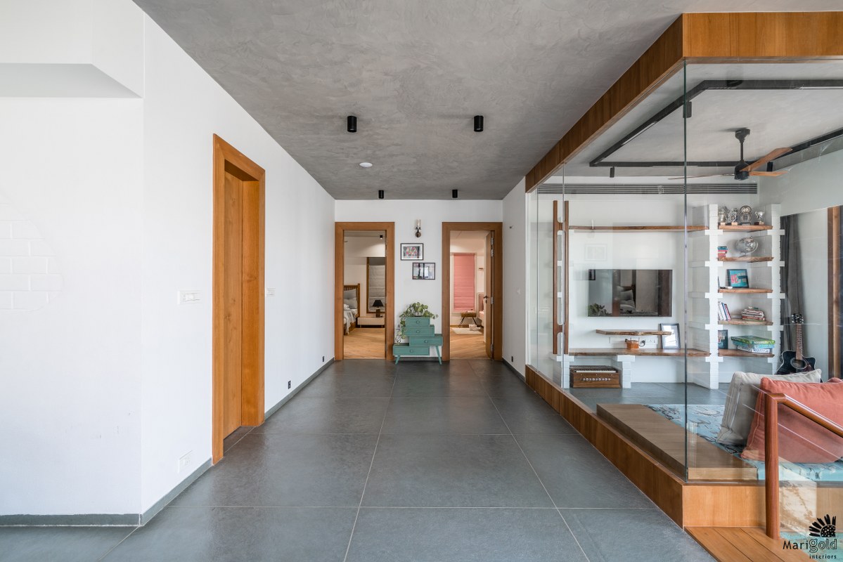 View of Minimal Ornamentation in this Spacious and Serene Penthouse | Marigold ...