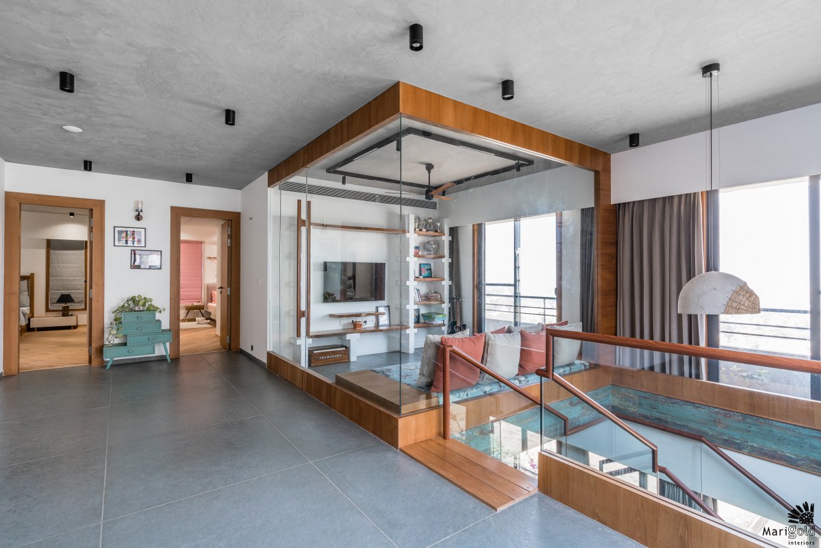 A closer look at Clean Lines And Minimal Ornamentation In Penthouse Interior Design