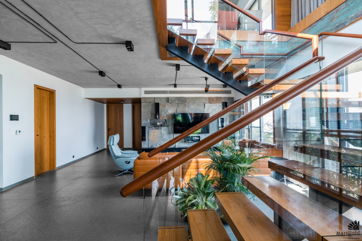 Image showcasing Minimal Ornamentation in this Spacious and Serene Penthouse | Marigold ...