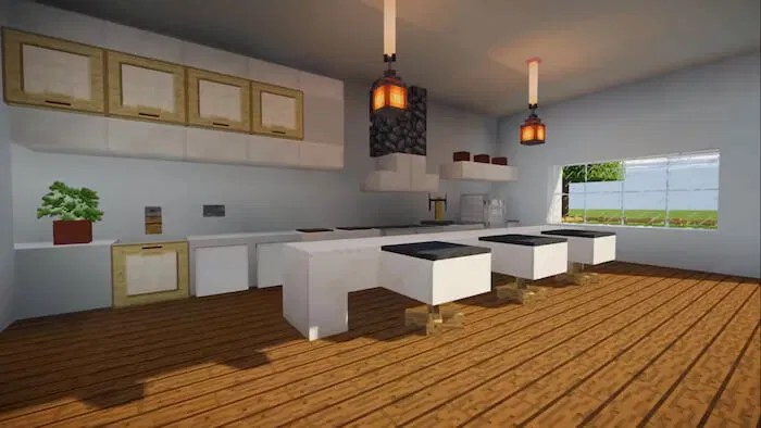 Minecraft Interior Design Five Best, Dining Room Craft Combo Ideas Minecraft