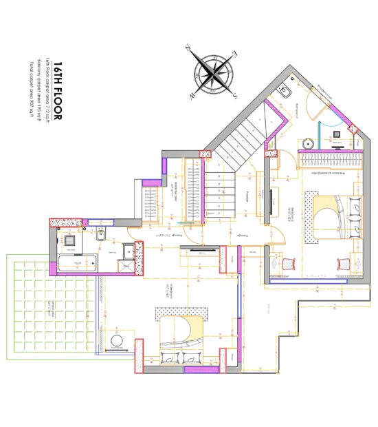 16th-Floor-Plan - The Architects Diary