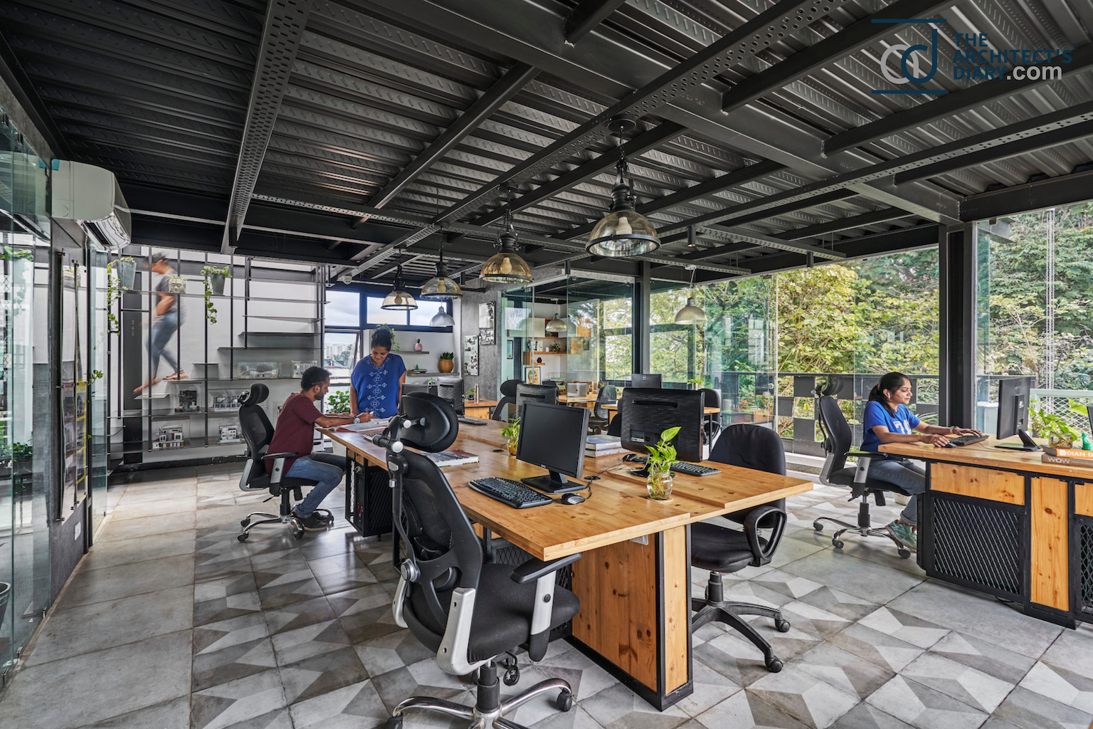 Green Office Interior Design, Healthy Environment