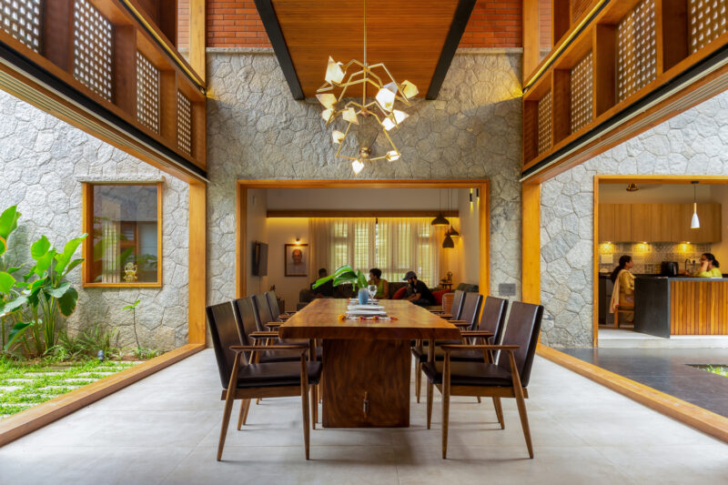 Upscale Home with Earthy Interiors | Deearth Architects - The ...