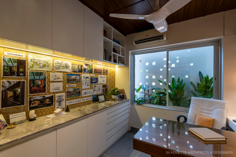 This Office Design Interior in Pune is Characterized by Bamboo and ...