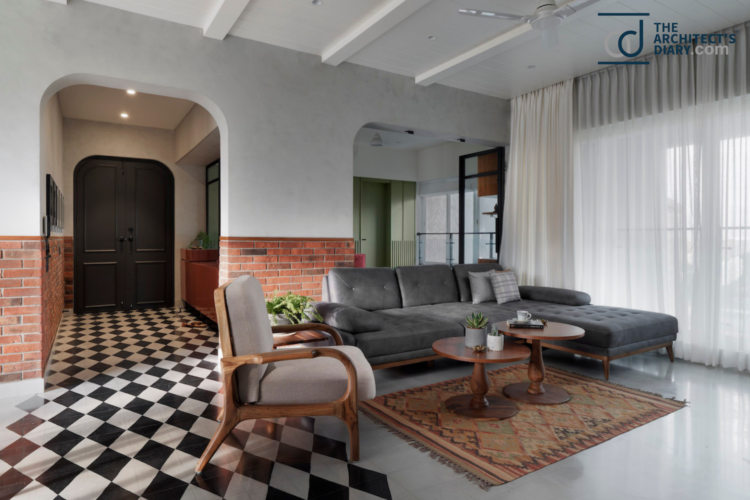 View of Raw, Warm and Natural is the Design Language of these Breezy Apartment ...